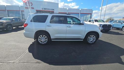 Blizzard Pearl 2013 Toyota Sequoia Platinum