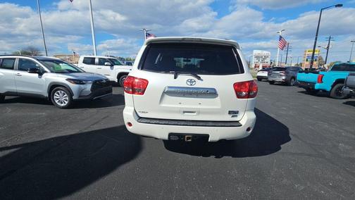 Blizzard Pearl 2013 Toyota Sequoia Platinum
