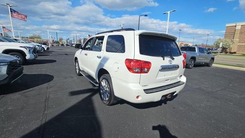 Blizzard Pearl 2013 Toyota Sequoia Platinum