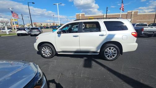 Blizzard Pearl 2013 Toyota Sequoia Platinum