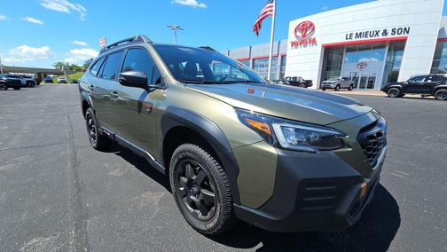 Green Metallic 2023 Subaru Outback Wilderness