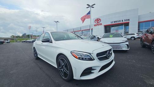Polar White 2019 Mercedes-Benz C-Class C 300 4MATIC