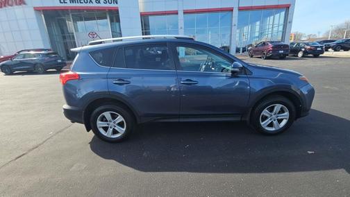 Shoreline Mist 2014 Toyota RAV4 XLE