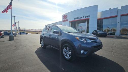 Shoreline Mist 2014 Toyota RAV4 XLE