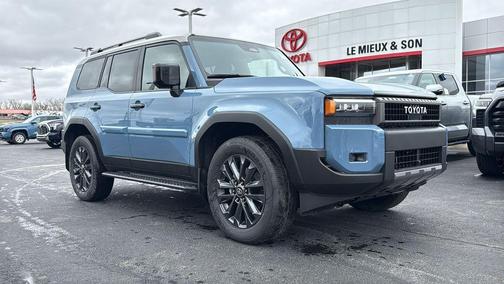Heritage Blue/Gray Scape Roof 2026 Toyota Land Cruiser Base