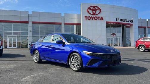 2024 Hyundai ELANTRA HEV Blue