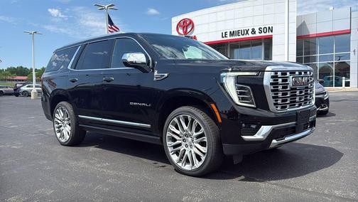 Onyx Black 2025 GMC Yukon Denali
