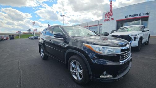 Attitude Black Metallic 2015 Toyota Highlander Limited