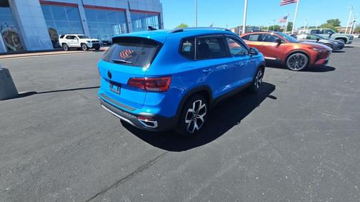 Blue 2023 Volkswagen Taos 1.5T SEL