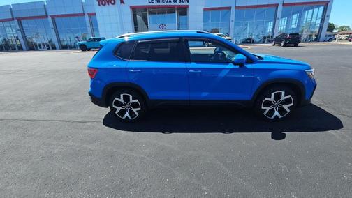 Blue 2023 Volkswagen Taos 1.5T SEL