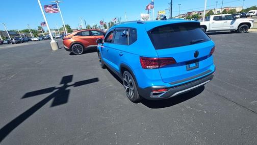 Blue 2023 Volkswagen Taos 1.5T SEL