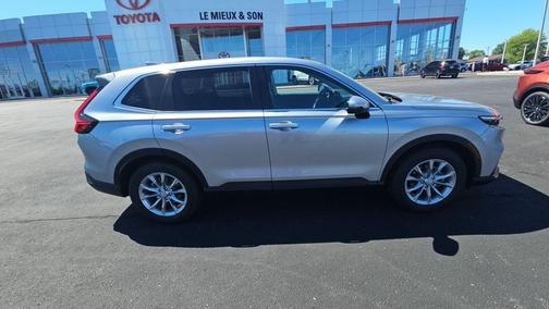sparkle silver metallic 2024 Honda CR-V EX-L AWD