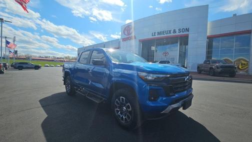 Glacier Blue Metallic 2023 Chevrolet Colorado Z71