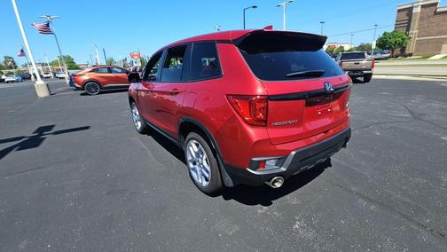 Red 2025 Honda Passport AWD EX-L