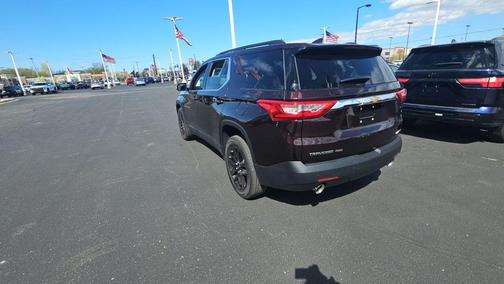 Black Cherry Metallic 2021 Chevrolet Traverse LT Leather
