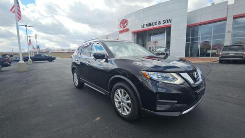Magnetic Black 2017 Nissan Rogue SV