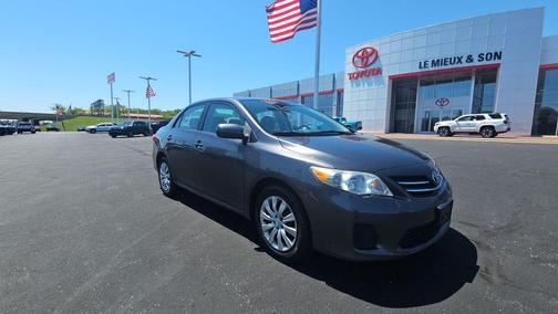 Magnetic Gray Metallic 2013 Toyota Corolla LE