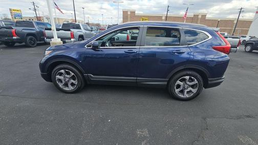 Obsidian Blue Pearl 2018 Honda CR-V EX