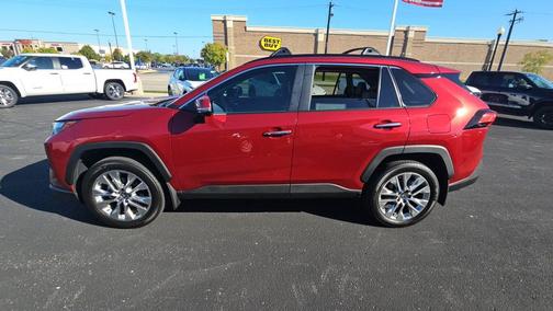 Ruby Flare Pearl 2025 Toyota RAV4 Limited