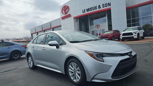Classic Silver 2024 Toyota Corolla LE