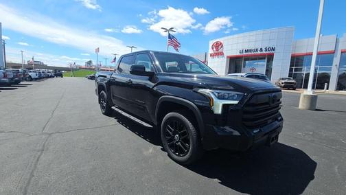Midnight Black Metallic 2024 Toyota Tundra Limited