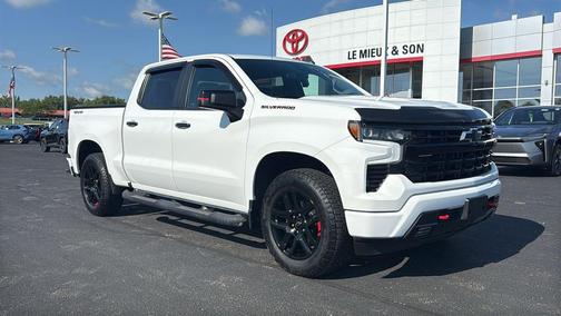 Summit White 2023 Chevrolet Silverado 1500 RST