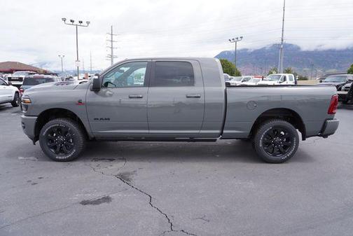 Ceramic Gray Clearcoat 2026 RAM 3500 Laramie Mega Cab 4x4 6'4' Box