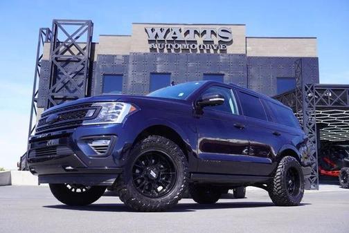 Antimatter Blue Metallic 2021 Ford Expedition Platinum