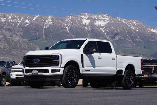 STAR WHITE 2025 Ford F-350 Platinum