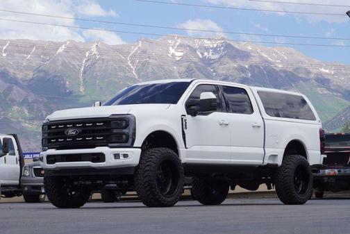 STAR WHITE/MATTE PPF 2024 Ford F-350 Platinum
