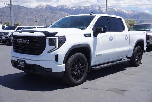 Summit White 2025 GMC Sierra 1500 Elevation