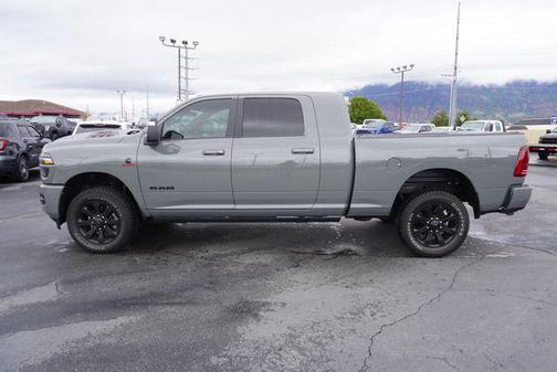 Ceramic Gray Clearcoat 2026 RAM 2500 Laramie Mega Cab 4x4 6'4' Box