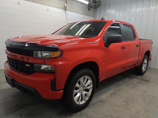 Red 2019 Chevrolet Silverado 1500 Custom
