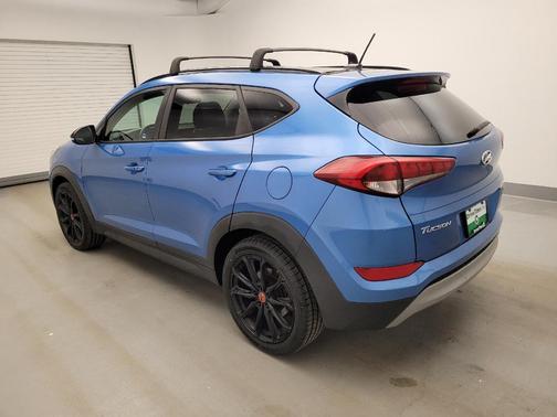 Caribbean Blue 2017 Hyundai TUCSON Night