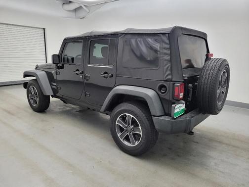 Black Clearcoat 2015 Jeep Wrangler Unlimited Sport