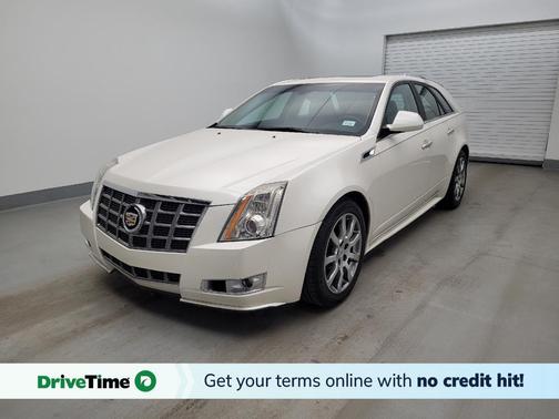 White Diamond Tricoat 2012 Cadillac CTS Luxury