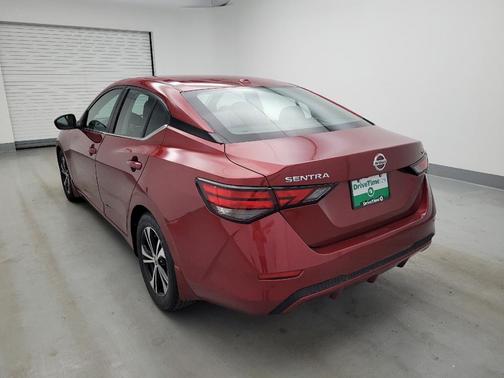 Red 2021 Nissan Sentra SV