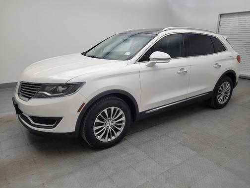 White Platinum Metallic Tri-Coat 2016 Lincoln MKX Select