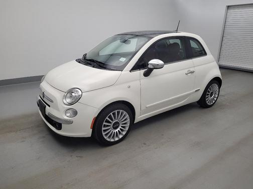 Bianco (White) 2017 FIAT 500 Lounge