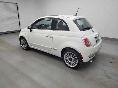 Bianco (White) 2017 FIAT 500 Lounge