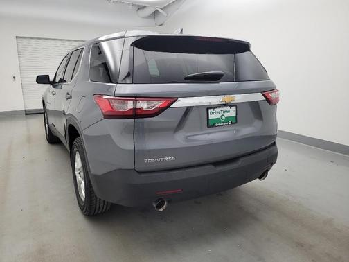 Satin Steel Metallic 2021 Chevrolet Traverse LS