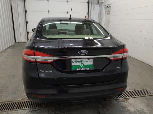 Shadow Black 2017 Ford Fusion SE