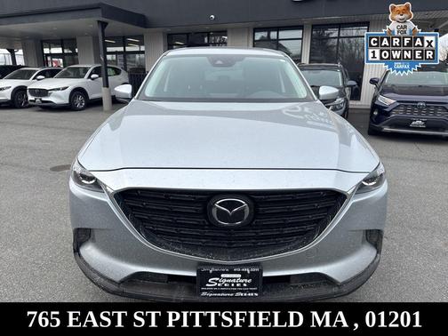 Sonic Silver Metallic 2023 Mazda CX-9 Touring