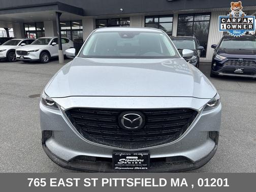 Sonic Silver Metallic 2023 Mazda CX-9 Touring Plus
