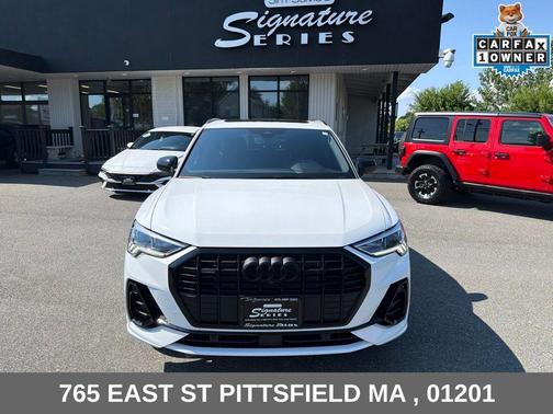 White 2025 Audi Q3 45 S line Premium Plus