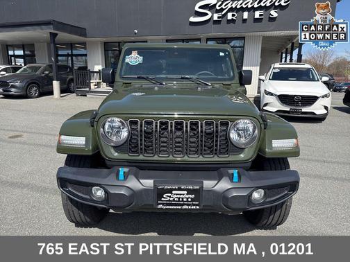 Sarge Green Clearcoat 2024 Jeep Wrangler 4xe Sport S