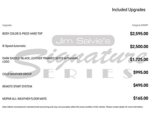 Bright White Clearcoat 2021 Jeep Wrangler Unlimited Sahara