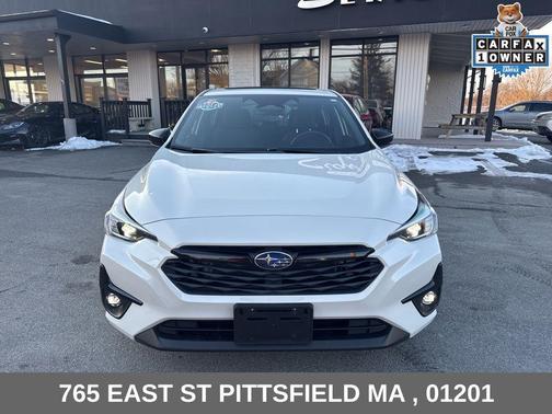 Crystal White Pearl 2024 Subaru Impreza RS