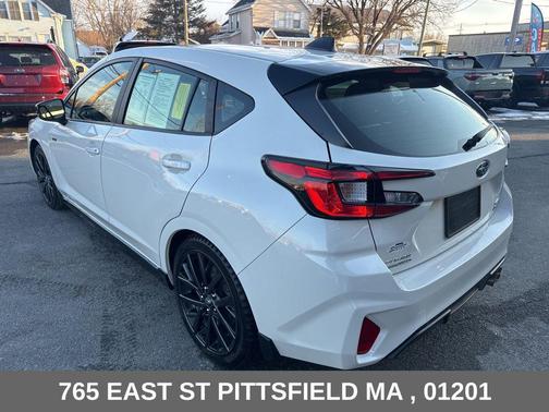 Crystal White Pearl 2024 Subaru Impreza RS