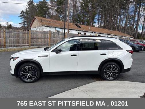 Rhodium White Premium 2025 Mazda CX-70 PHEV Premium Plus Package